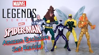 Marvel Legends Amazon exclusive SpiderMan villains set [upl. by Holms559]