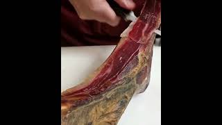 Part 5 Tasting Jamón Ibérico de Bellota A Gourmet Experience food foodie shorts viralfood [upl. by Anelys]