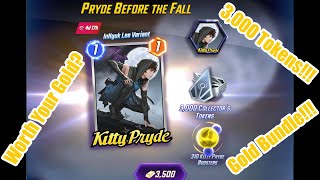 Is The Pryde Before The Fall Bundle Worth The Gold Marvel Snap Gold Bundle [upl. by Stenger]