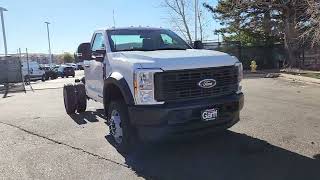 2024 Ford SuperDutyF550DRW XL Ft Collins Loveland Estes Park Longmont Boulder CO [upl. by Doralyn]