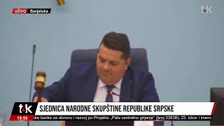 Sjednica Narodne Skupštine Republike Srpske  30102024  NASTAVAK [upl. by Ares]