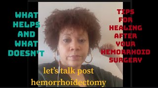 MY experience hemorrhoidectomy the before and after surgery hemorrhoidectomy hemorrhoidrelief [upl. by Trevorr316]