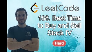 BEST TIME TO BUY AND SELL STOCK IV Leetcode  Code amp Whiteboard [upl. by Odelia]