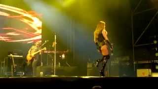 Edurne  Crazy in love Alcobendas Painkillertour 2014 [upl. by Monahan]