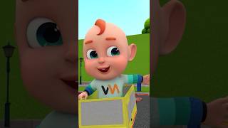 Baby wants to be a bus driver  Rosoomelody Song nurseryrhymes kidssong foryou shorts [upl. by Aynotan]