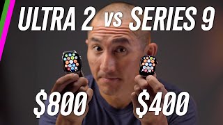 Apple Watch Ultra 2 vs Apple Watch Series 9  Twice the Price  Twice the Features [upl. by Mauro366]