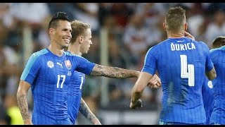 Hamsik Goal vs Germany Friendly 2016 English Commentary HD [upl. by Naitsirt488]