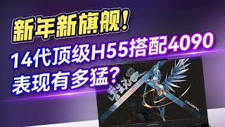 新年新旗舰！14代顶级H55搭配4090七彩虹将星X17 Pro Max上手体验 [upl. by Kcirdnekel]