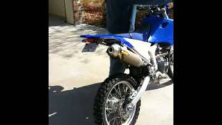 WR250R FMF Q4 amp Powerbomb sound [upl. by Jevon586]