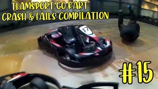 TeamSport Go Kart crash amp fails Compilation 15 [upl. by Stoat]