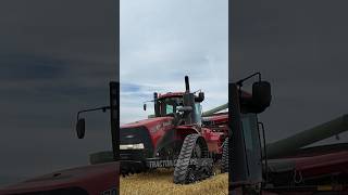 Case IH 470 RowTrac moving grain tractorvideo farmmachinery harvestingmachine [upl. by Morocco]