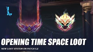 Opening Time and Space Loot  Wild Rift [upl. by Mathe155]