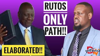 IF PRESIDENT RUTO WANTS TO BE REELECTED HE HAS TO DO THIS [upl. by Aredna]