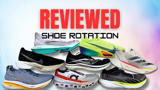 My Running Shoe Rotation Review  Best Marathon Shoes [upl. by Mariellen]