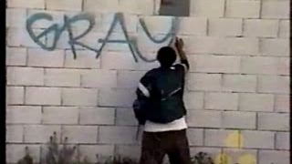 GRAY  Los Angeles Graffiti Artist  Tagger [upl. by Alletnahs]