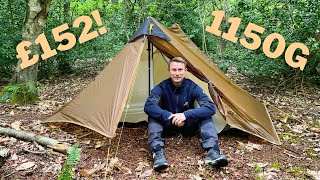 3F UL Gear Lanshan 2 Tent Review  Double Walled 4 Season 1010 VALUE [upl. by Kosse]