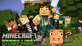 NOSSA NOVA AVENTURA  Minecraft Story Mode 2 1 [upl. by Assecnirp]