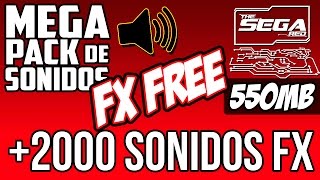 MEGA PACK de Efectos de Sonidos GRATIS 2000 SONIDOS para tus VÍDEOS  MEGAMEDIAFIRE  2024 [upl. by Fernandes368]