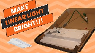 How to Install Linear High Bay Lights to Upgrade Your Garage Lighting [upl. by Fallon]