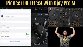 Pioneer DDJ Flex4 With Djay Pro AI [upl. by Kirkpatrick]