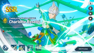 SSR Charlotte Roselei  Skills amp Ultimate Showcase ● Black Clover Mobile [upl. by Nivonod]