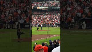 Scott Van Pelt throws out first pitch 2024 Wild Card Game 1 Kansas City Royals vs Baltimore Orioles [upl. by Reuben718]