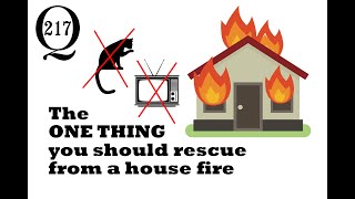 You can rescue ONE thing from a house fire [upl. by Tehr]