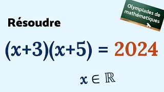 RÉSOUDRE x3x5  2024 😎 [upl. by Suisyola170]