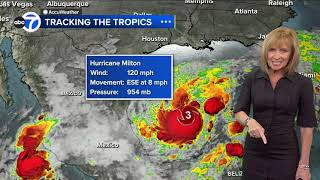 Hurricane Milton upgraded to Cat 3 storm [upl. by Beatriz]