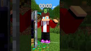 JJs Sister Breaks Bedrock the Fastest  MAIZEN Minecraft Animation shorts [upl. by Okiram]