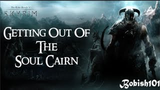 Dawnguard Getting Out of Soul Cairn Tutorial [upl. by Singh]