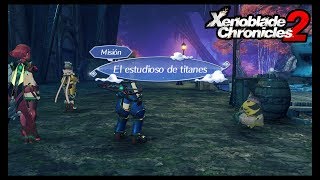 XENOBLADE CHRONICLES 2 SWITCH MISIÓN SECUNDARIA EL ESTUDIOSO DE TITANES [upl. by Gnemgnok]