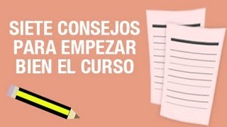 Siete consejos para empezar bien el curso  Con Gato Lito [upl. by Britta]