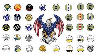 Every US Military Rank Explained in 11 Minutes [upl. by Akehsar]