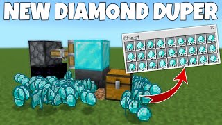 How To Make DIAMOND FarmDuper in Minecraft Bedrock 120 Actually Working OMG 😱😱 [upl. by Repotsirhc480]