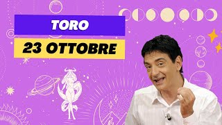 Toro ♉️ LOroscopo di Paolo Fox  23 Ottobre 2024  Lavoro studio viaggio… e l’amore [upl. by Kristin]