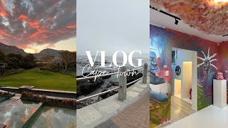 Cape Town vlog  celebration  wine farm  event  friends  fun  living  art gallery  beach [upl. by Lapides351]