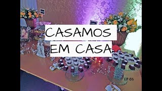 FESTA DE CASAMENTO SIMPLES E EMOCIONANTE ❤ caseiem7dias [upl. by Pacifica754]