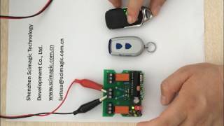 How to program a compatible 43392mhz Normstahl rolling code remote [upl. by Oretos]