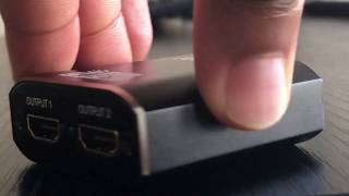 Techole HDMI Splitter Review Connect PCXboxPS4 to multiple screensThe best HDMI Splitter [upl. by Rheba312]