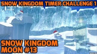 Super Mario Odyssey  Snow Kingdom Moon 13  Snow Kingdom Timer Challenge 1 [upl. by Concoff]