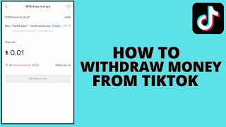 How To Withdraw Money On Tiktok using PayPal [upl. by Cida]