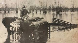 il CAMION DELLA MORTE da CRONACHE DELLALLUVIONE di Gian Antonio Cibotto Polesine 1951 [upl. by Atinhoj]