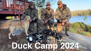 Duck Camp 2024 Northern Minnesota [upl. by Os]