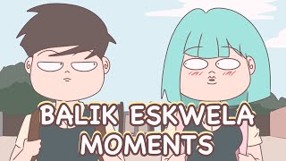 BALIK ESKWELA MOMENTS  Pinoy Animation [upl. by Merci]