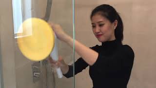 Corvan Power Scrubber Demo  Best Cleaning product for your Bathroom [upl. by Naujat]