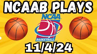 College Basketball Picks amp Predictions 11424 [upl. by Jeth]