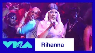 Rihannas Greatest Moments In VMA History  2017 Video Music Awards  MTV [upl. by Artinek18]