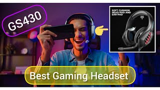 Best Gaming Headphones  GS430 TechBurner [upl. by Tdnaltroc]