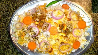 Easy way to make Hyderabadi Chicken Biryani Recipe [upl. by Pironi947]